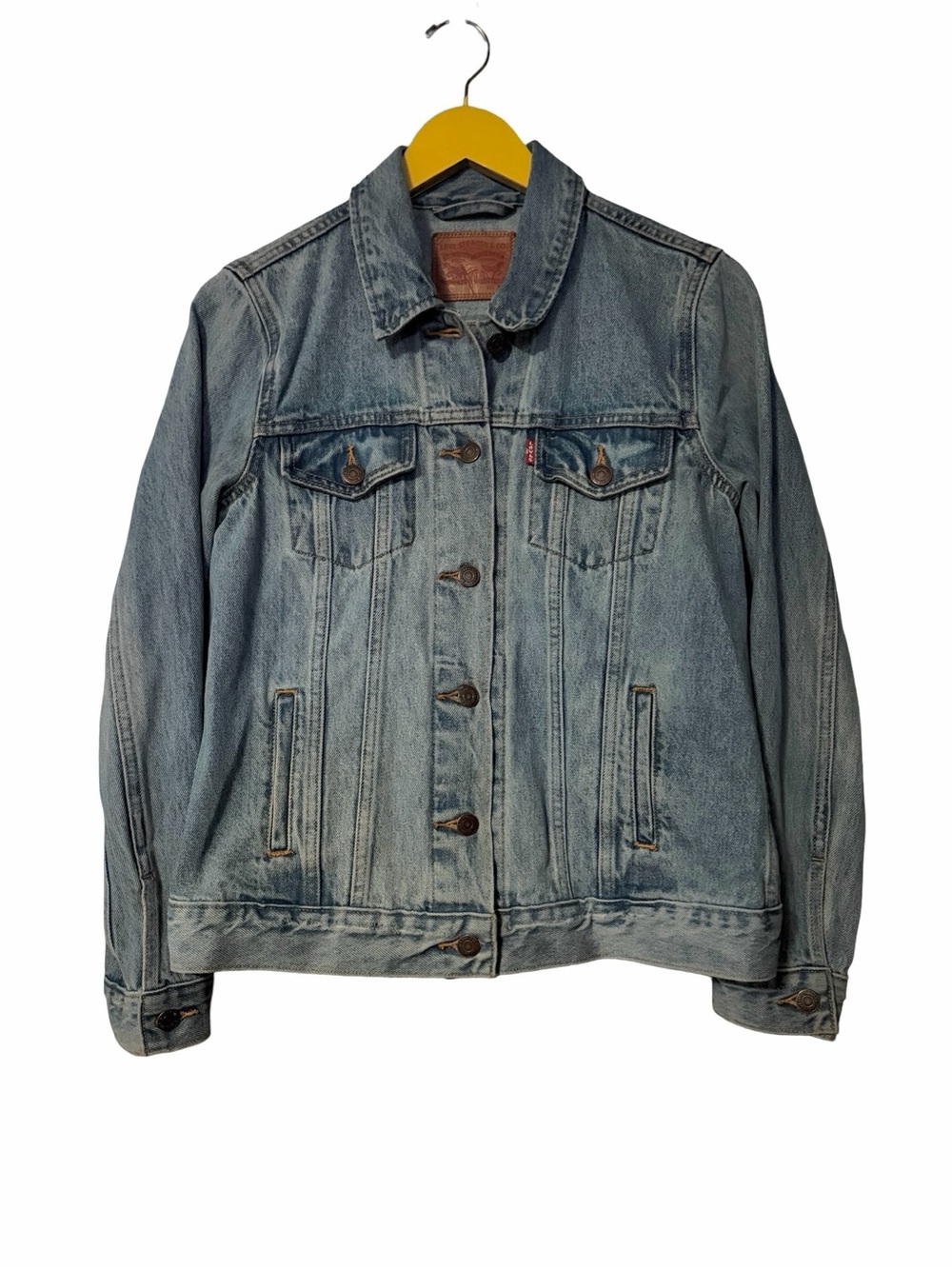 Levi's blue denim jacket size medium